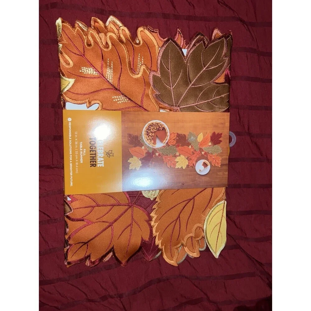 Leaf Table Runner Better Together